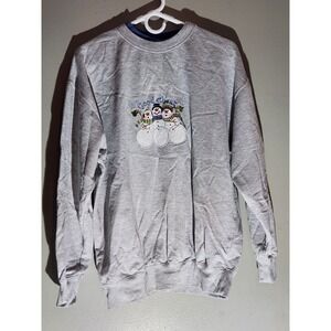 Vintage M & C Sportswear Snowman Gray Sweater‎ Size: L